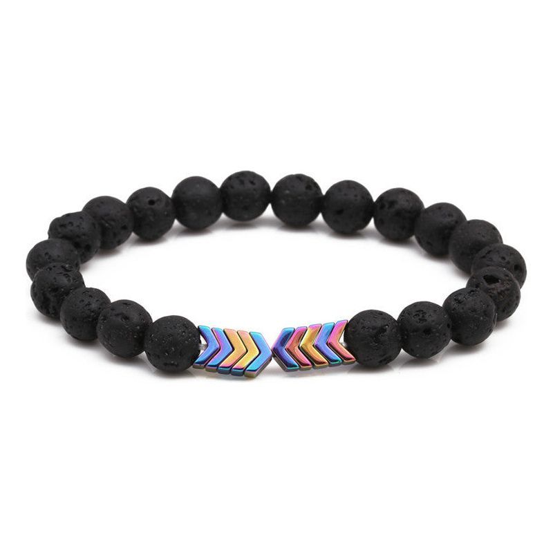 Color Magnetic Black Stone Copper Bracelet - Jointcorp