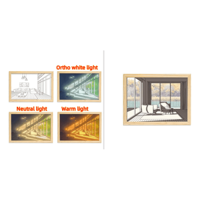 Illuminated Picture LED Decorative Light