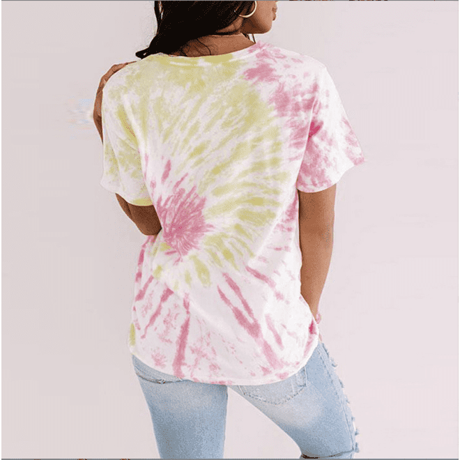 European And American Digital Printing Short-sleeved Women's Summer Loose T-shirt - Jointcorp