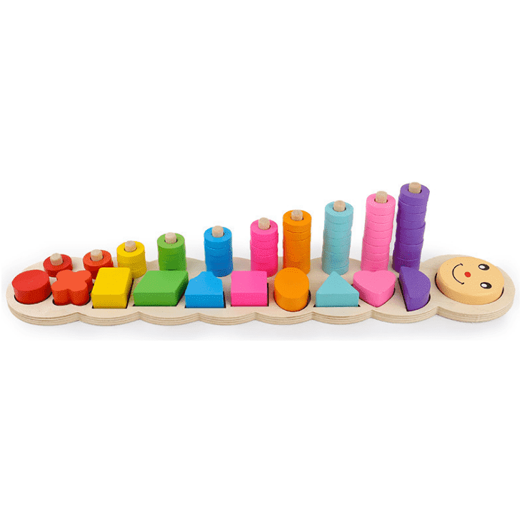 Early Childhood Education Wooden Logarithmic Board