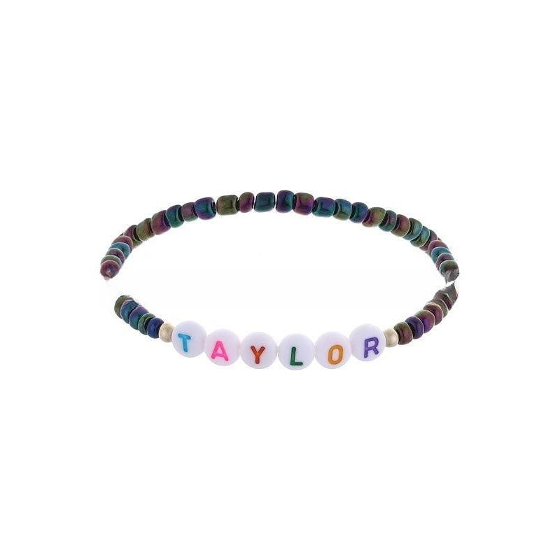 Taylor Bracelet English Name Beads Bracelet - Jointcorp