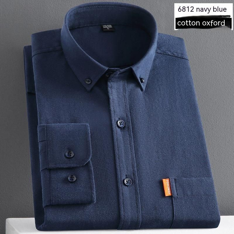 Men's Shirt Long Sleeve Pure Cotton Coat - Jointcorp