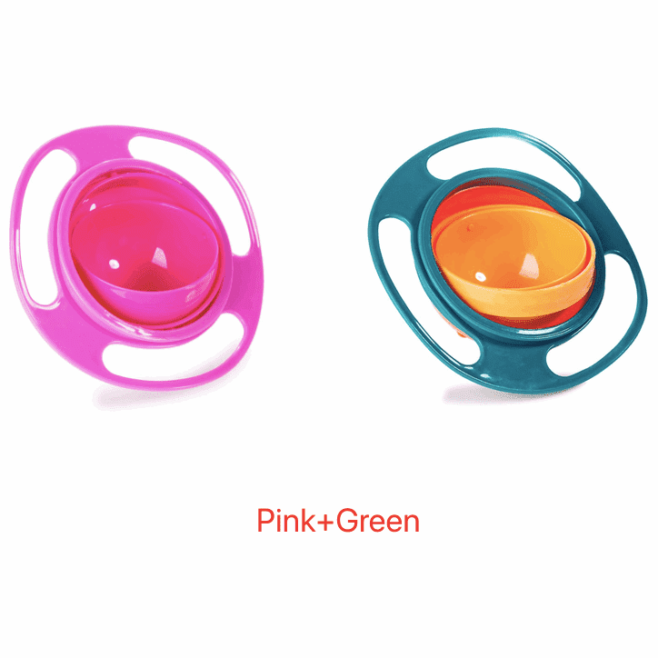 360 Rotate Universal Spill-proof Bowl Dishes