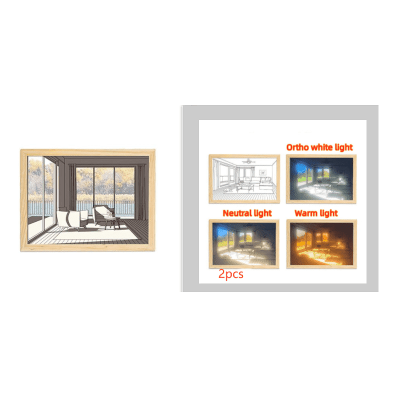 Illuminated Picture LED Decorative Light