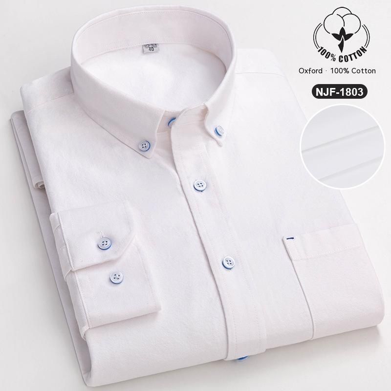 Casual Oxford Men's Full Cotton Shirt - Jointcorp
