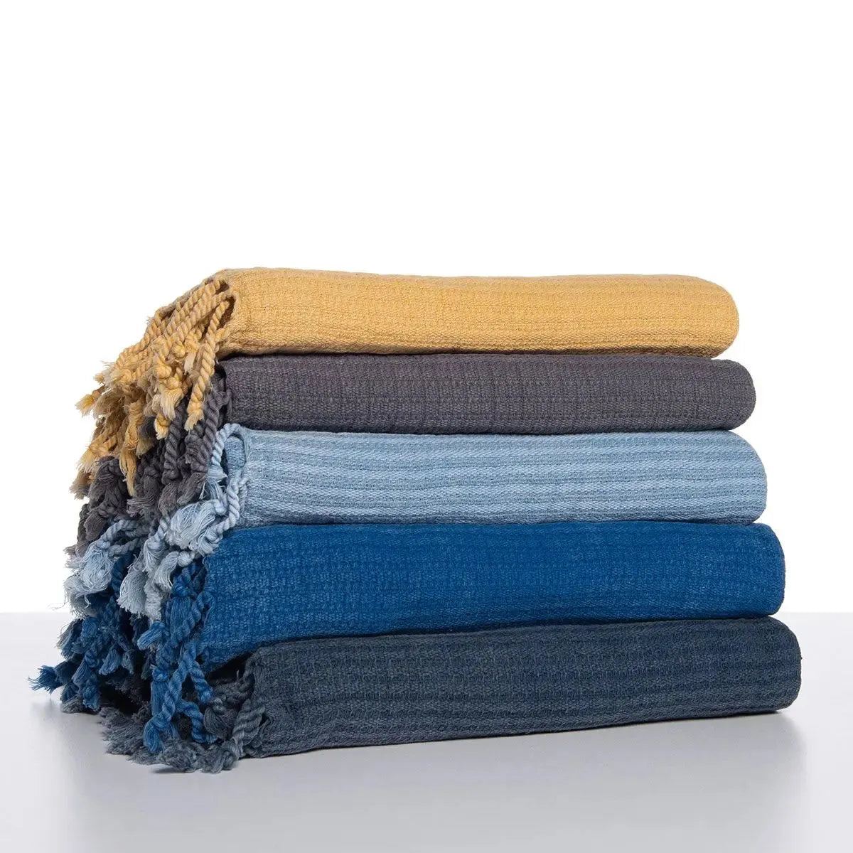 Handmade Natural Cotton Turkish Towel High Quality Thick Peshtemal Quick Dry Bath Beach Spa Pool Travel Hammam Towel