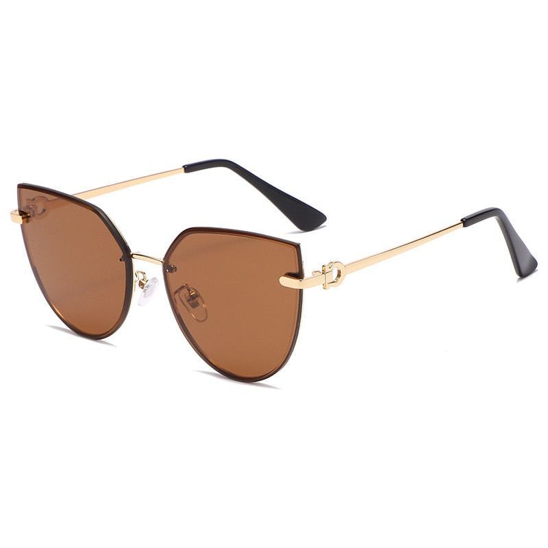 Oversized Cateye Sunglasses Women Luxury Brand Glasses Women - Jointcorp