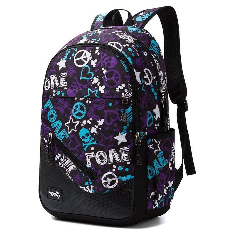 School backpack Large-capacity orthopedic schoolbag for Kids boys girls Laptop backpacks teen Nylon school bags - Jointcorp