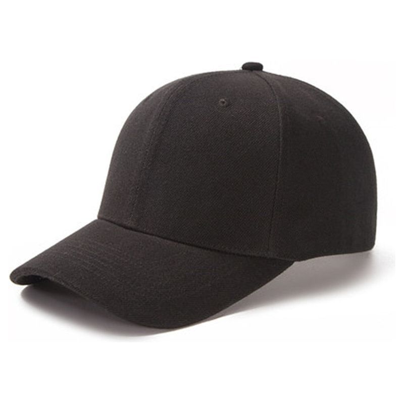 Cap Casual Plain Acrylic Baseball Cap Adjustable Snapback Hats For Men - Jointcorp