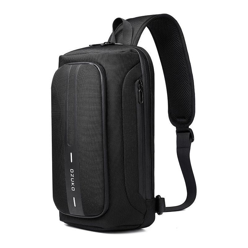 Waterproof Crossbody Bag w/USB & Outdoor Chest Pack - Jointcorp