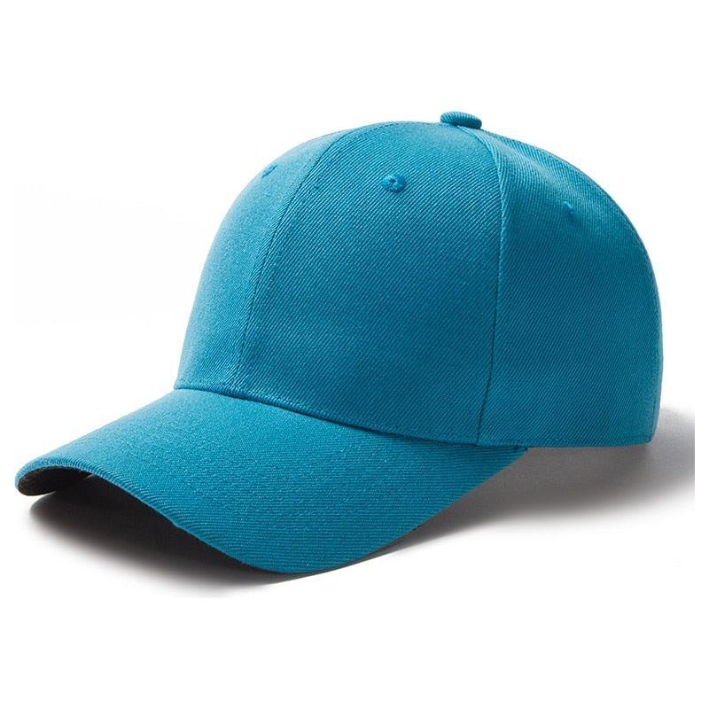 Cap Casual Plain Acrylic Baseball Cap Adjustable Snapback Hats For Men - Jointcorp