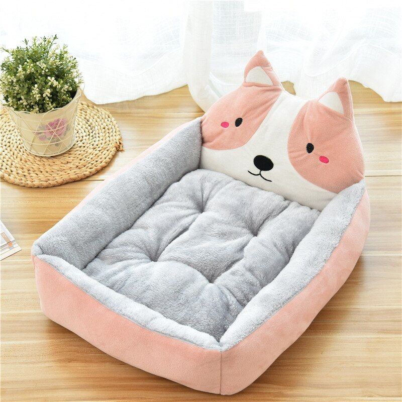 Rectangle Dog Bed Sleeping Bag Kennel Cat Puppy Sofa Bed Pet House Winter Warm Nest Soft Beds Portable for Pets Cats Basket