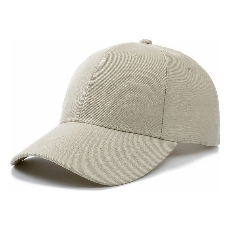 Cap Casual Plain Acrylic Baseball Cap Adjustable Snapback Hats For Men - Jointcorp