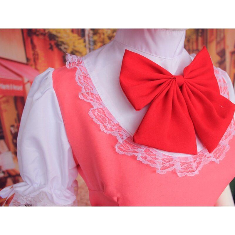 Girls Pink Card Captor Sakura Kinomoto Sakura Princess Dress Cosplay Costume Lolita Dress Costumes For Kids Party