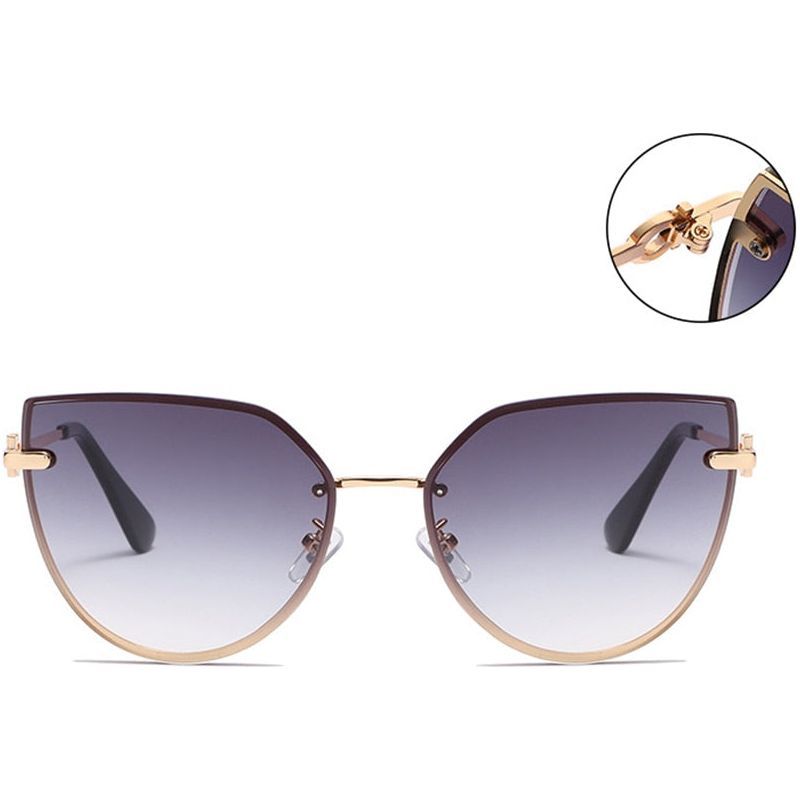 Oversized Cateye Sunglasses Women Luxury Brand Glasses Women - Jointcorp