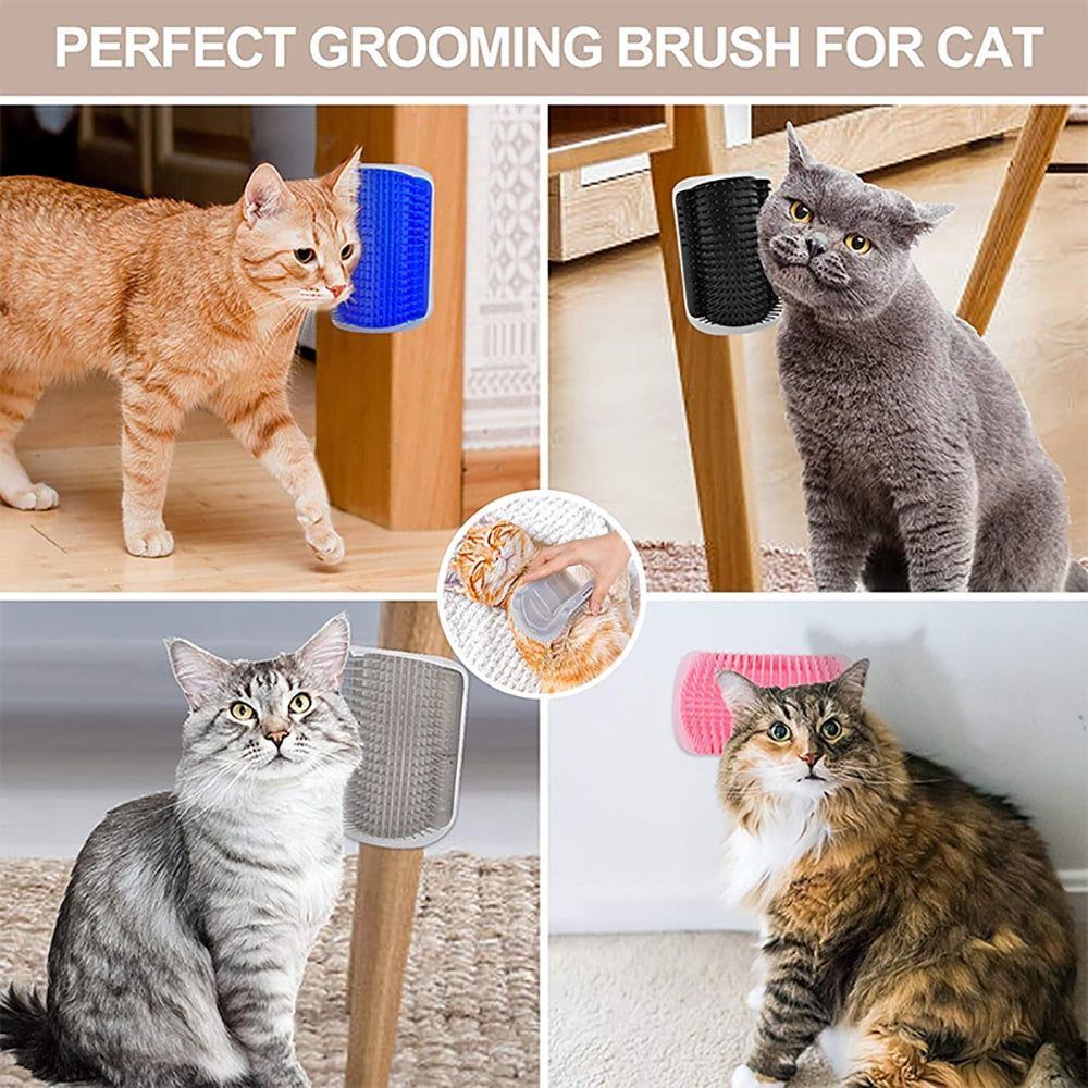 Massager for Cats Pet Products Pets Goods Brush Remove Hair Comb Grooming Table Dogs Care Royal Canin Accessories Things Strip - Jointcorp