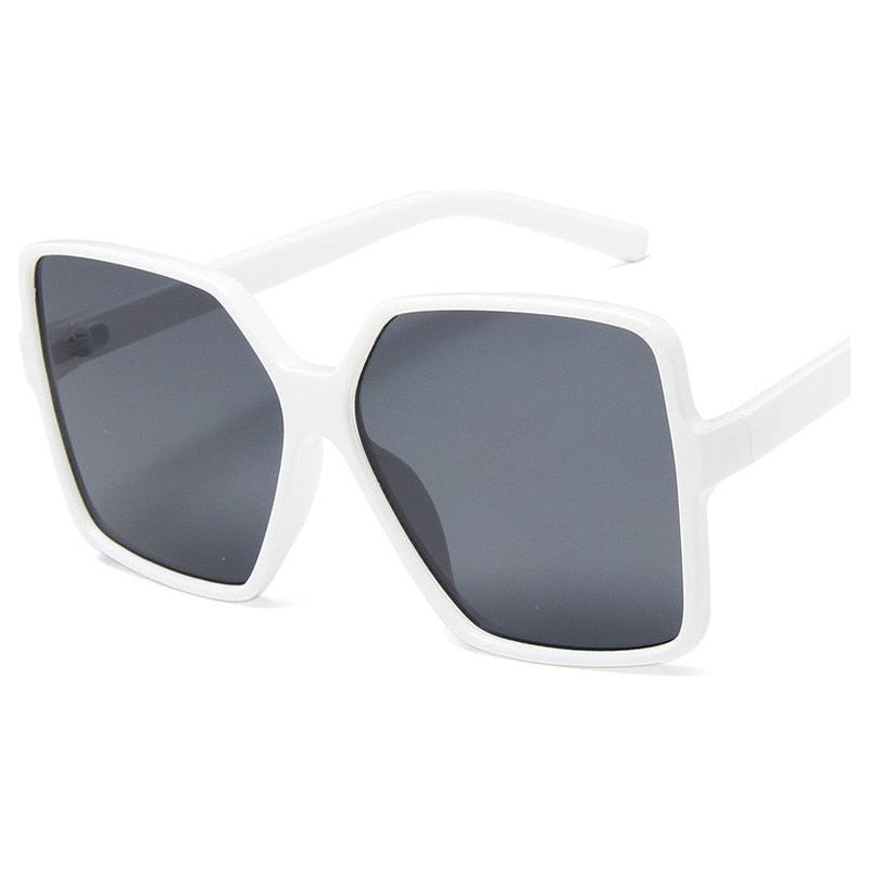 Higody Fashion Women Oversized Sunglasses Gradient Plastic Brand Designer Eyewear Female Sun Glasses UV400 Lentes De Sol Mujer - Jointcorp