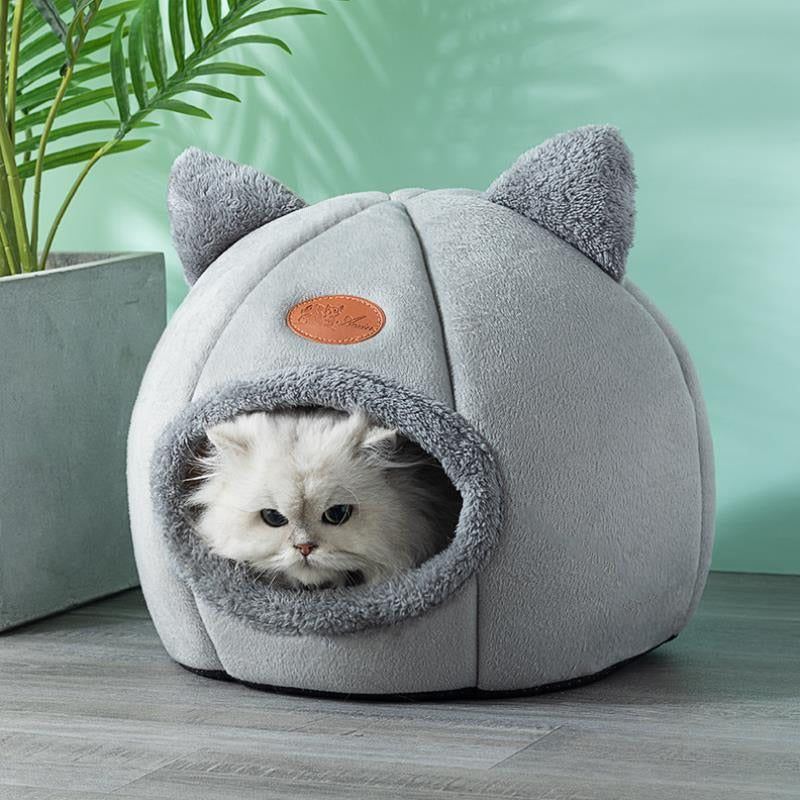 New Deep Sleep Comfort In Winter Cat Bed Iittle Mat Basket Small Dog House Products Pets Tent Cozy Cave Nest Indoor Cama Gato - Jointcorp