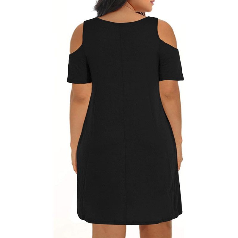 Dress for Woman Summer dress Loose plus size dresses off the shoulder women clothing