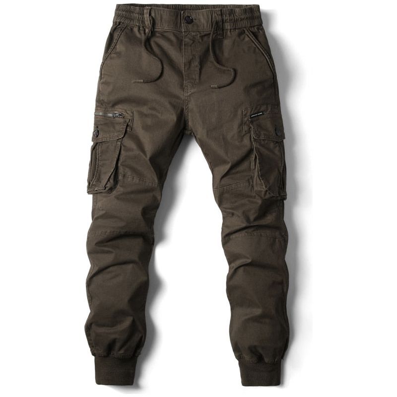 Pants Men Jogging Casual Pants Cotton Full Length Military Mens Streetwear - Jointcorp