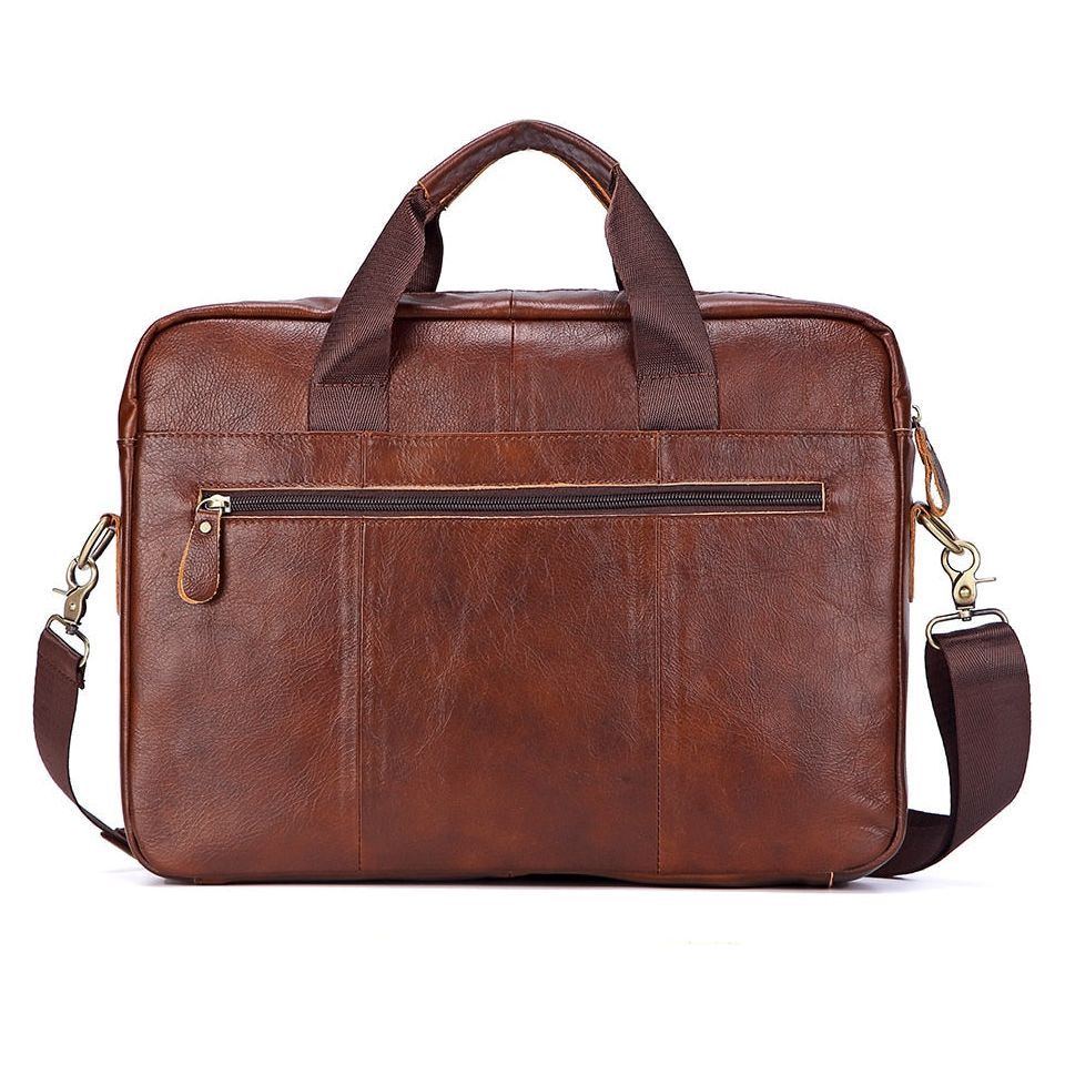 Handbags Casual Leather Laptop Bags Male Business Travel - Jointcorp