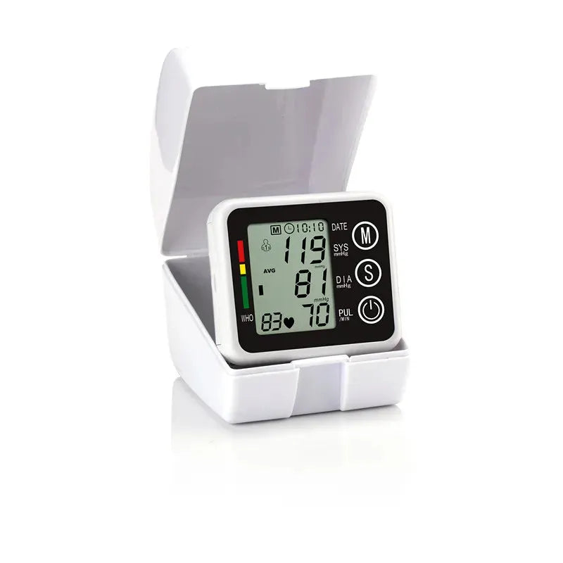 ZOSS latest models Wrist Digital Blood Pressure Monitor English / Russian / Portuguese / Spanish Voice Broadcast Tonometer