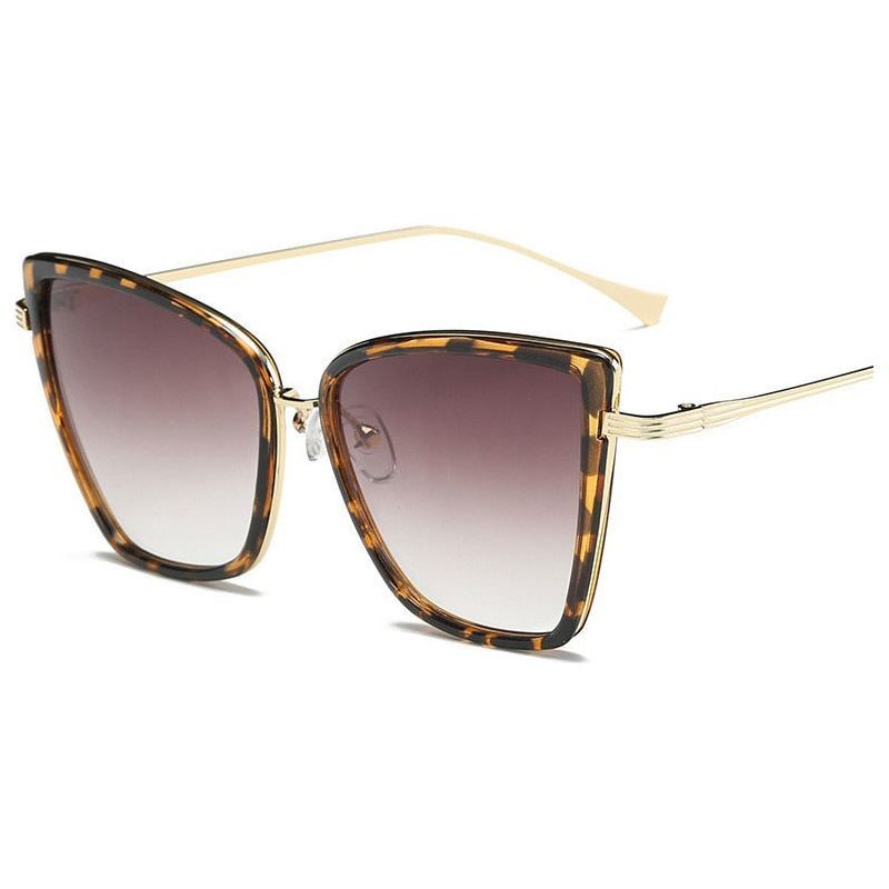 Sunglasses Women Vintage Metal Glasses For Women Mirror Retro Lunette De Soleil Femme UV400 - Jointcorp