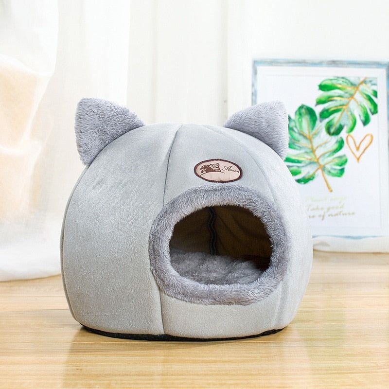 New Deep Sleep Comfort In Winter Cat Bed Iittle Mat Basket Small Dog House Products Pets Tent Cozy Cave Nest Indoor Cama Gato - Jointcorp