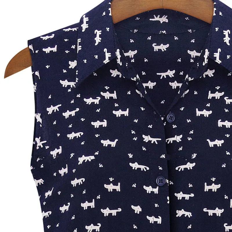 Dress Women Summer Manufacturer new cotton summer show thin sleeveless printed undertakes Dresses Casual Vestidos JUF0004