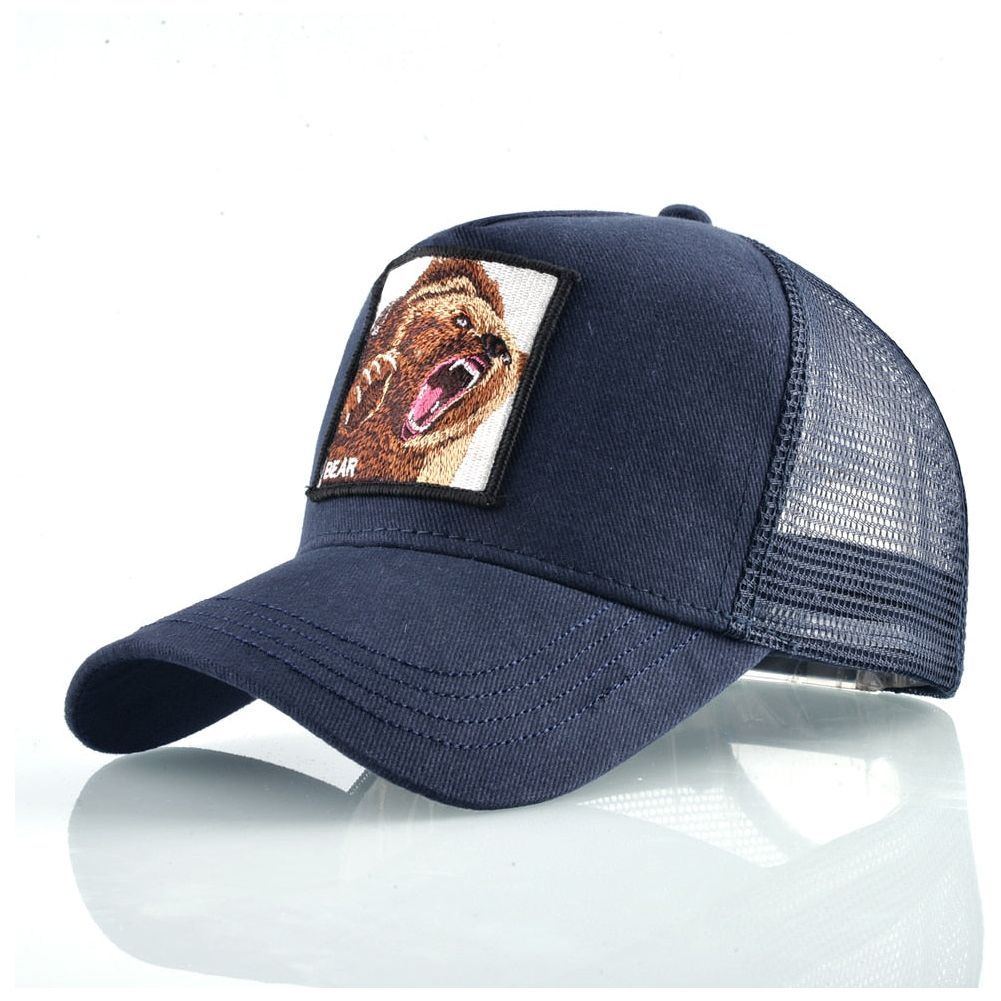 Baseball Cap for Men High Quality With Animals Patch