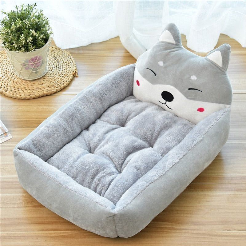 Rectangle Dog Bed Sleeping Bag Kennel Cat Puppy Sofa Bed Pet House Winter Warm Nest Soft Beds Portable for Pets Cats Basket - Jointcorp