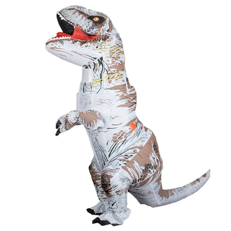Inflatable Adult T REX Costume Dinosaur Costumes Blow Up Fancy Dress Mascot Party Cosplay Costume For Men Women Dino Cartoon