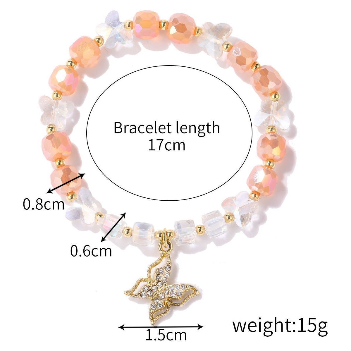 Women's Fashion Natural Crystal String Beads Bracelet - Jointcorp