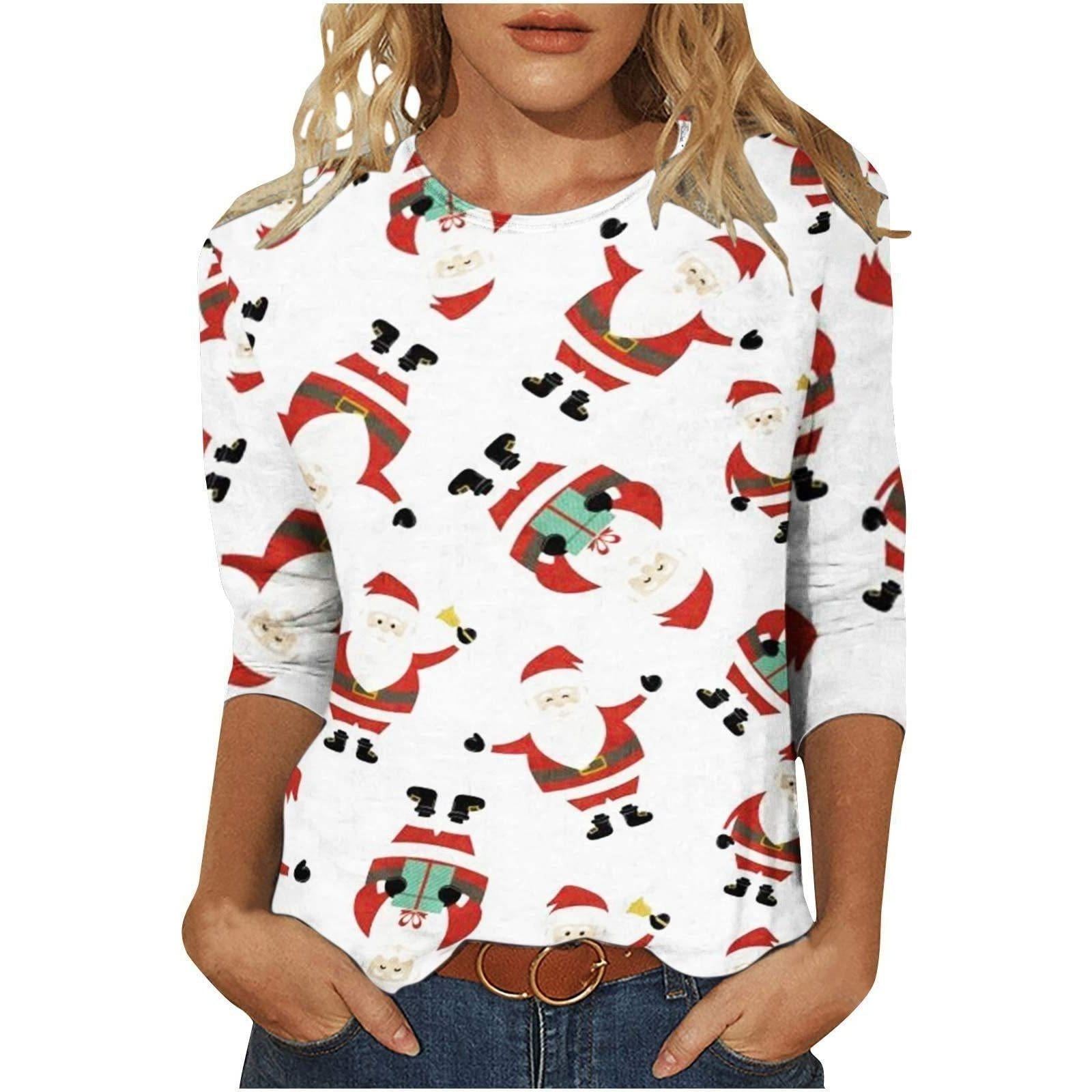 Christmas Women's T-shirt 3d Homewear