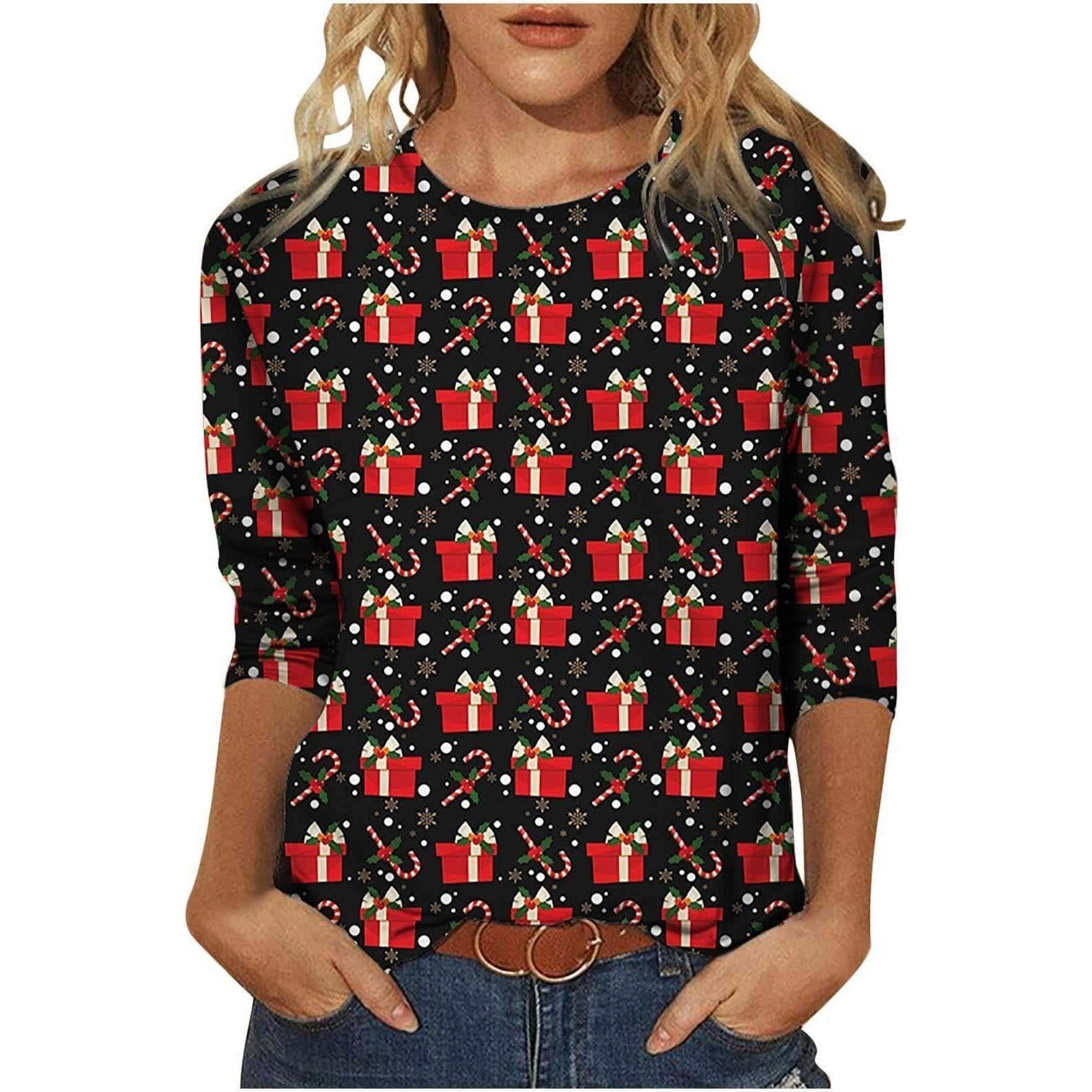 Christmas Women's T-shirt 3d Homewear