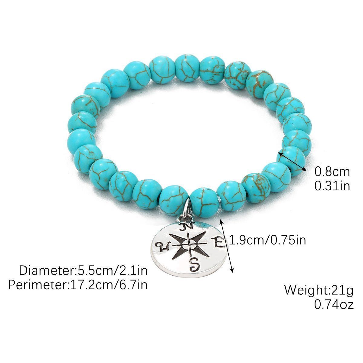 Beaded Bracelet Women's Suit Bohemian Ethnic Style