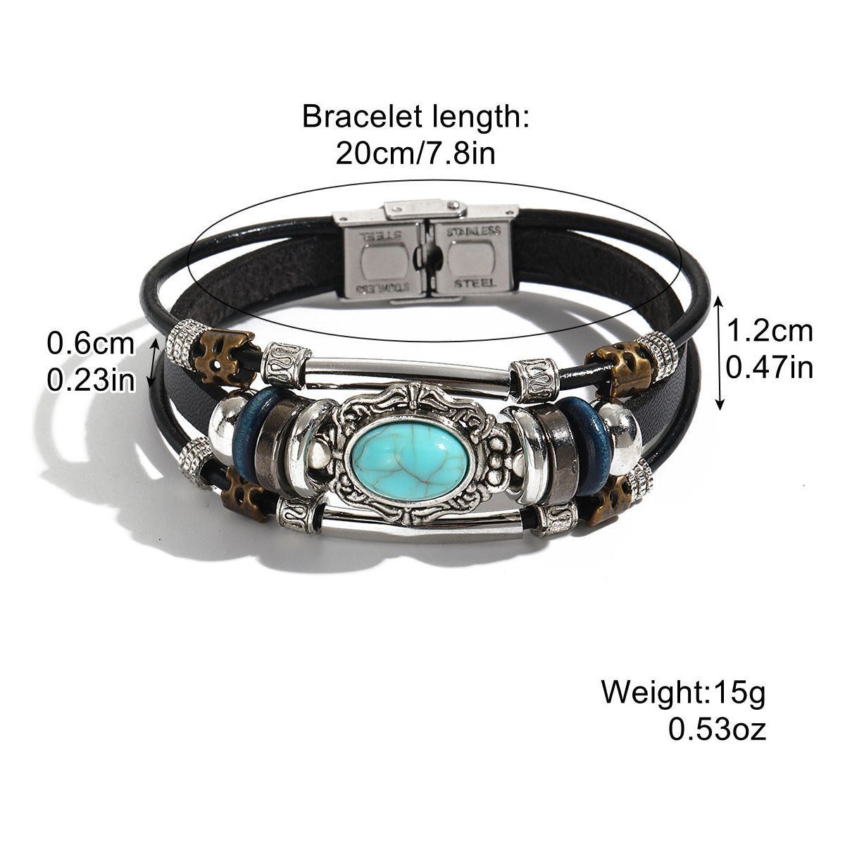 Beaded Bracelet Women's Suit Bohemian Ethnic Style