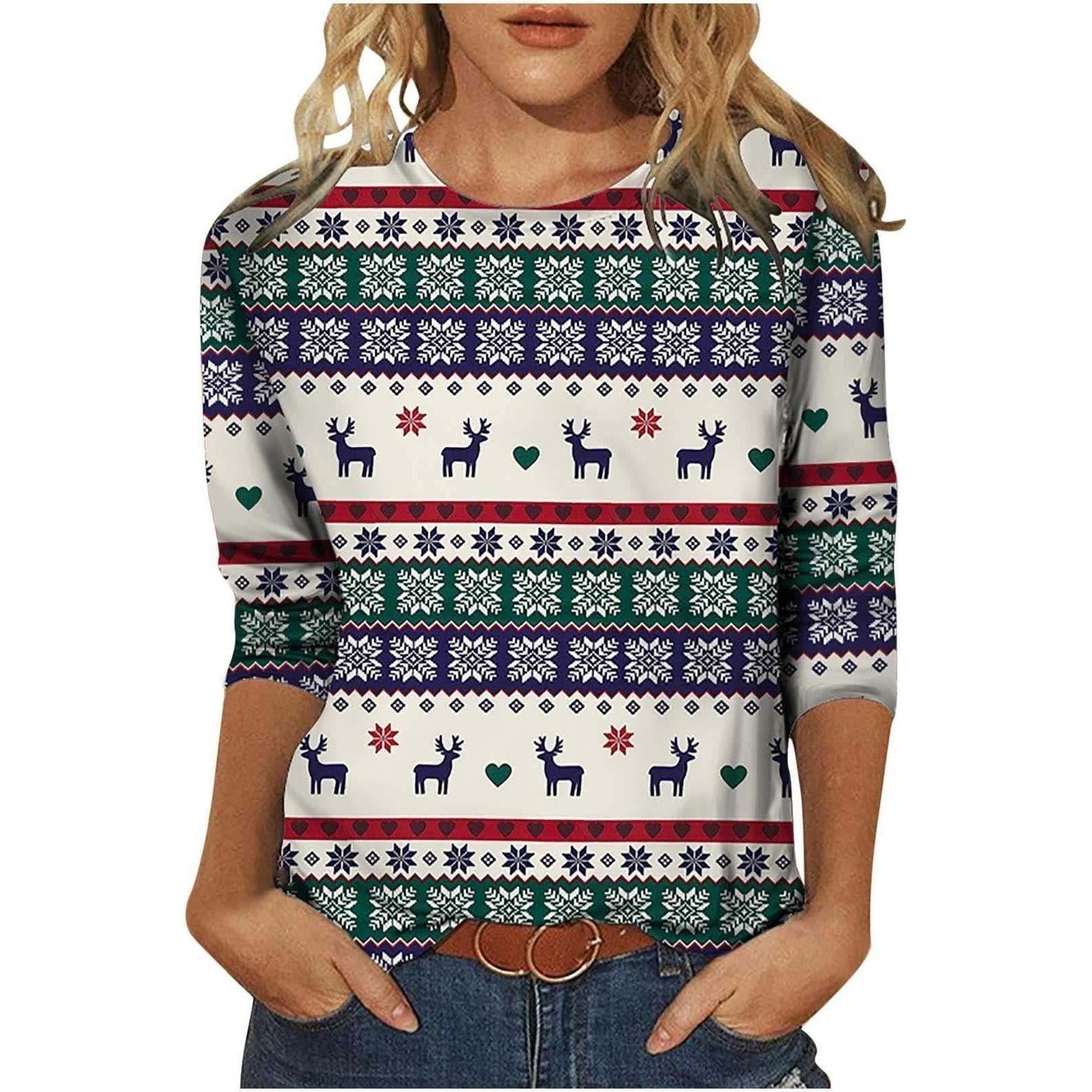 Christmas Women's T-shirt 3d Homewear