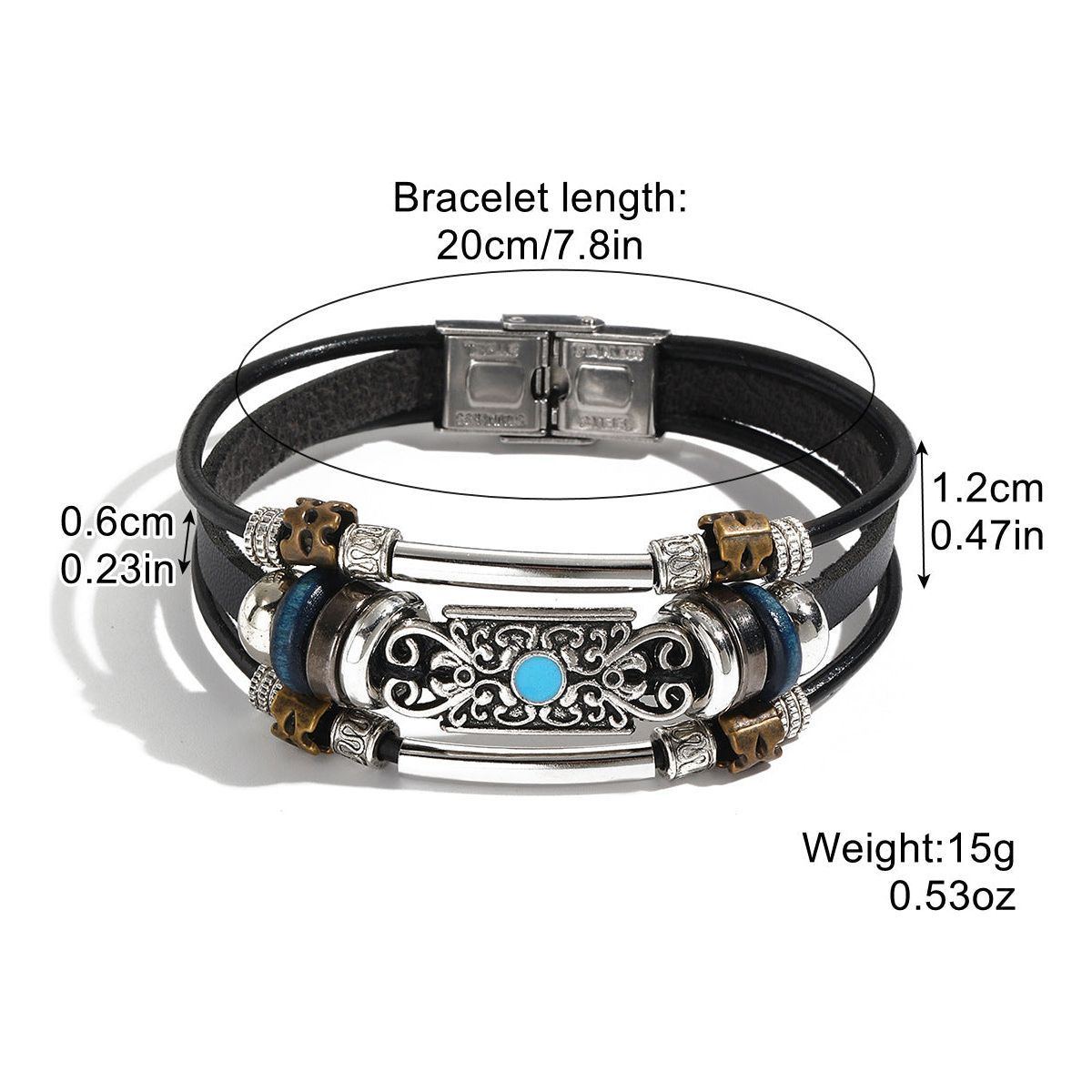 Beaded Bracelet Women's Suit Bohemian Ethnic Style