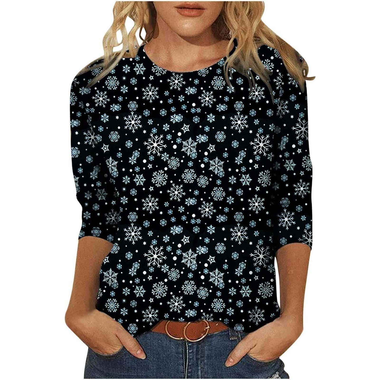 Christmas Women's T-shirt 3d Homewear