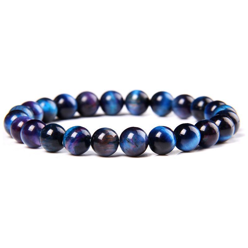 Natural Stone Color Scattered Beads 8mm Bead Bracelets - Jointcorp