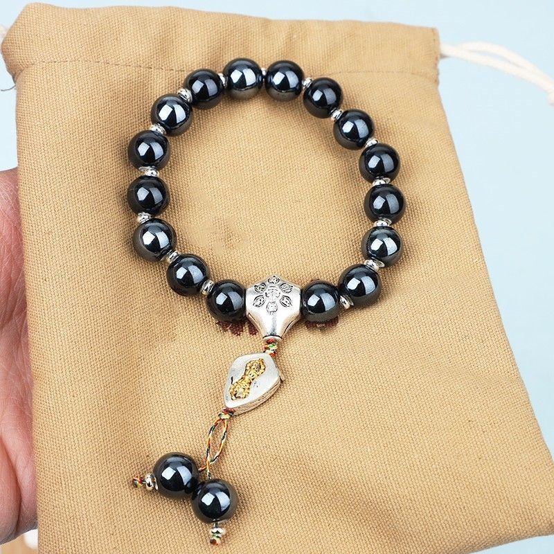 Couple's Ceramic Lucky Bead Bracelet Ornament - Jointcorp