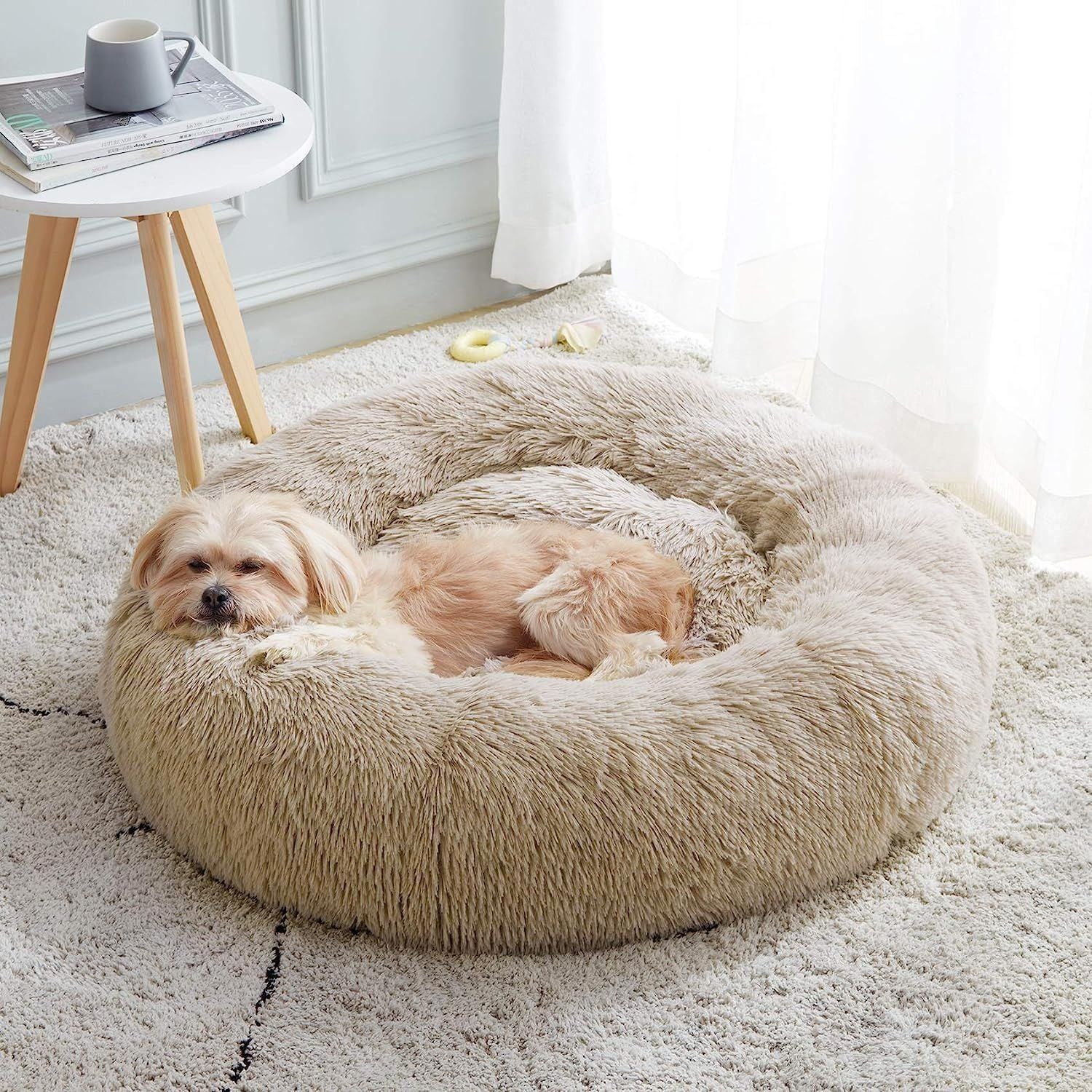 Super Cat Bed Warm Sleeping Cat Nest Soft Long Plush Best Pet Dog Bed for Dogs Basket Cushion Cat Bed Cat Mat Animals Sleeping - Jointcorp
