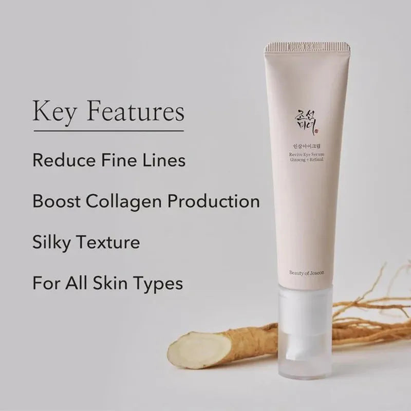 30ml Revive Eye Serum Retinal Ginseng Eye Cream Moisturizer Brighten Nourishing Eye Skin Firming Lifting Eye Bag Korea Eyes Care
