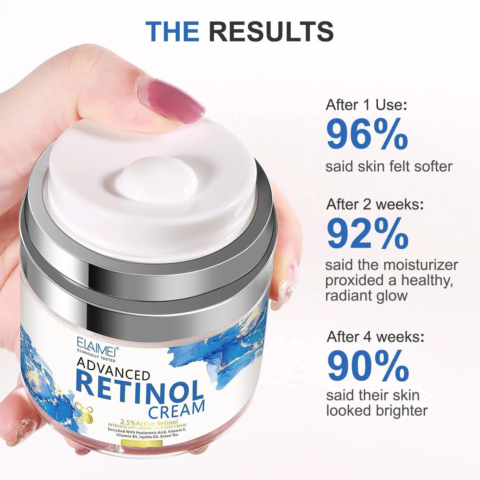 Retinol Face Cream Firming Brightening Moisturizing Hyaluronic Acid Vitamin C Facial Cream skincare Face Creams