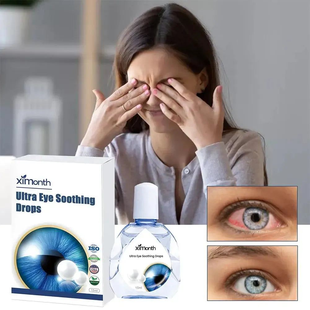Eyesight Improvement High Quality Eye Drops Relieve Drop Dry Discomfort Blurred Liquid Eyes Detox Itchy Clean Care P0q3