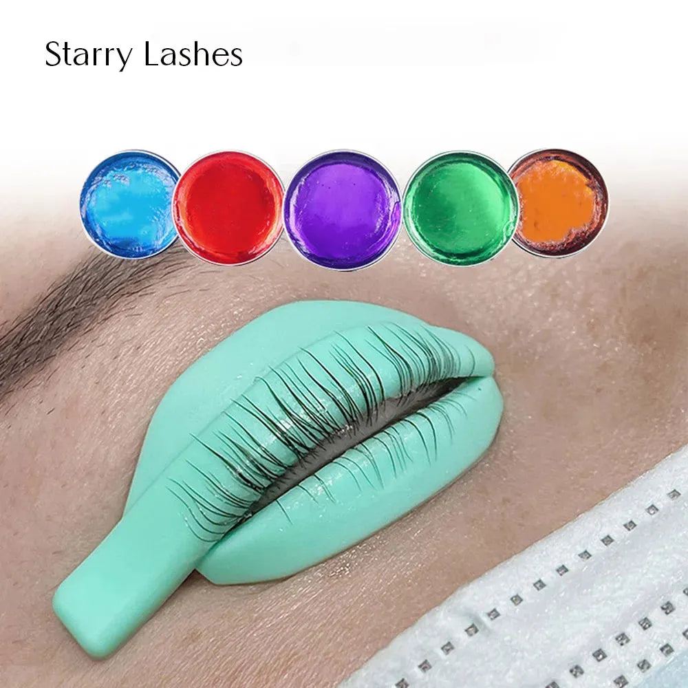 Starrylashes 15g Korea Lash Lifting Balm Wax Eyelash Extension Non Strong Fixer Vegan Balm Lash Lifting Glue Tools