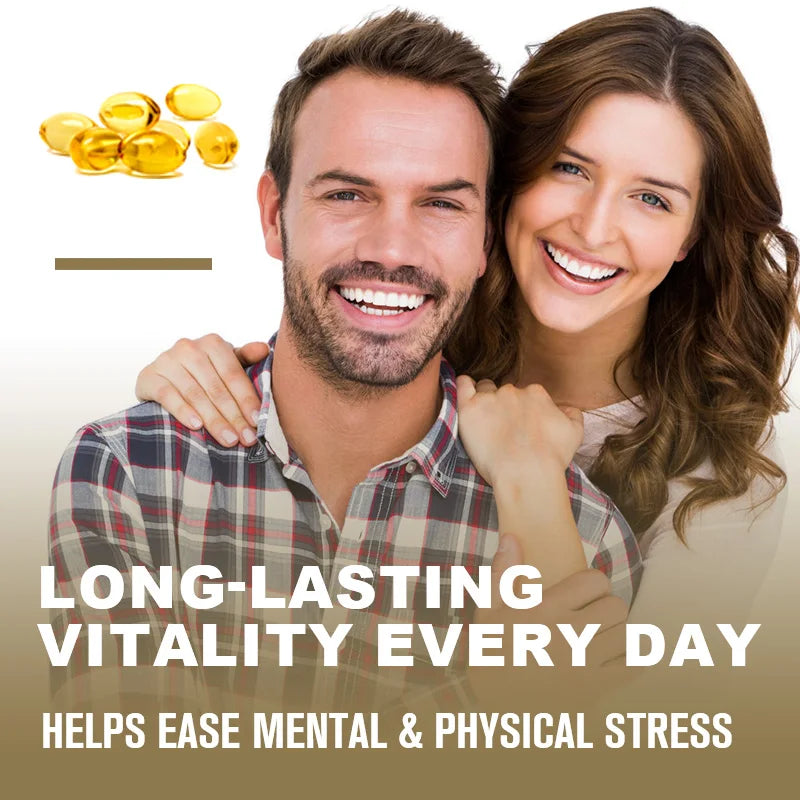 BEWORTHS Organic Ashwagandha Root Extract Capsules Help Sleep Stress Relief Better Mood Balance hormones Male Functional Health
