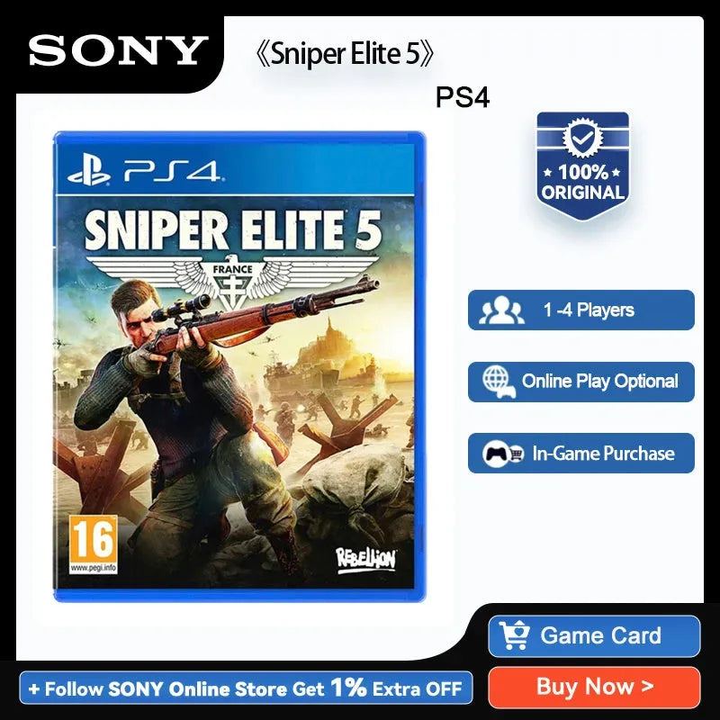 Sony PlayStation 4 Sniper Elite 5