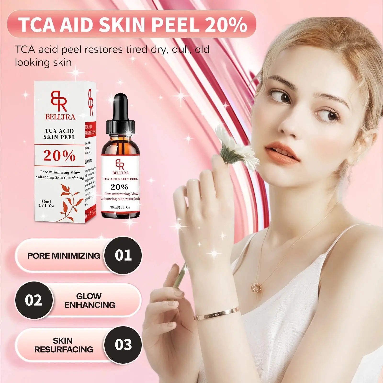 Aid Skin Peel 20% Tca Peel Acid Peeling Acid Neutralizer Set Skin Superforce Peeling Pigmentation Acne Scar Brighten 30ml